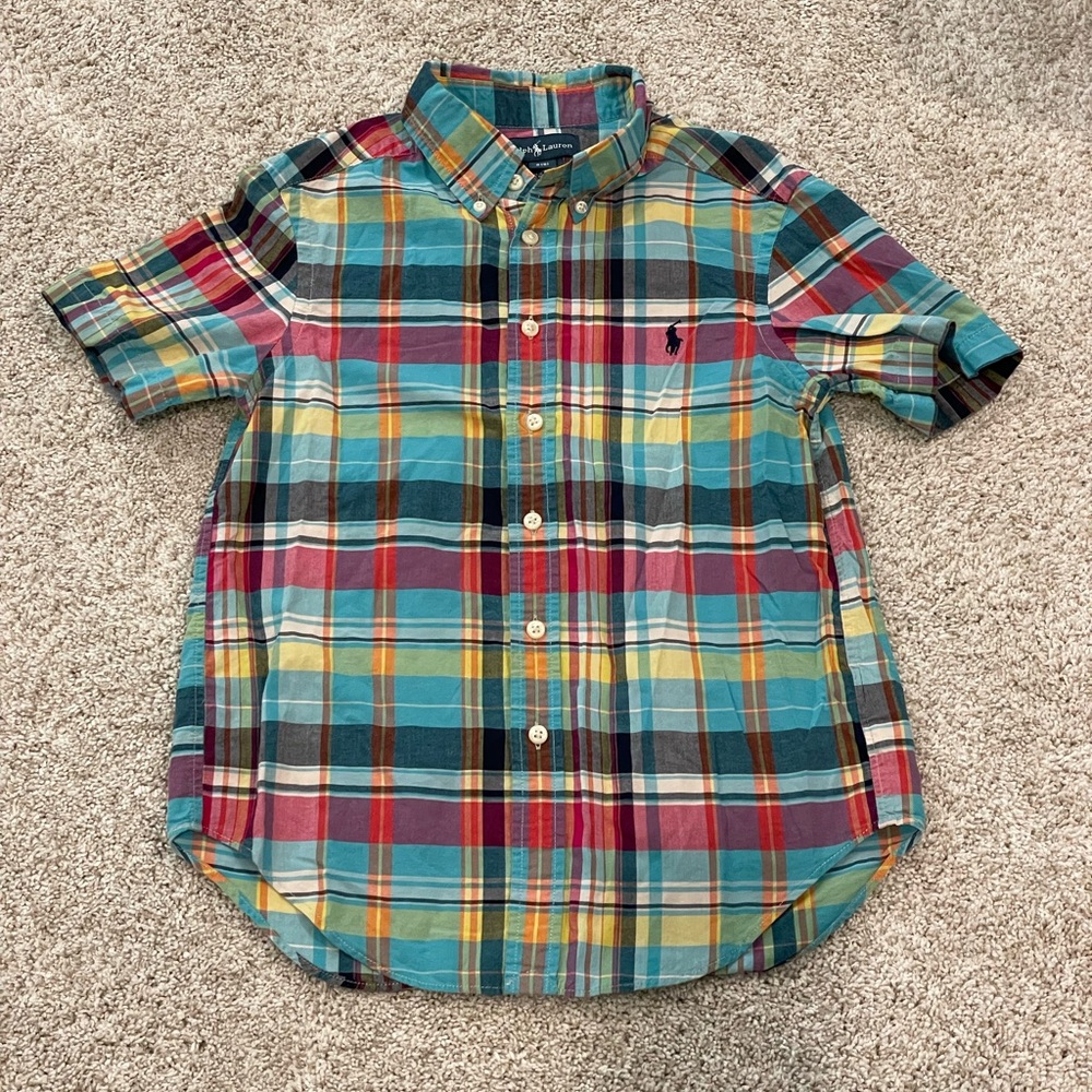 Ralph Lauren boys dress shirt size 8